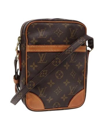 Monogram Canvas Shoulder Bag with Adjustable Strap