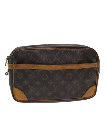 Monogram Canvas Clutch Bag