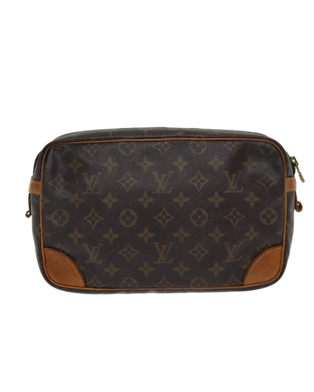 Monogram Canvas Clutch Bag