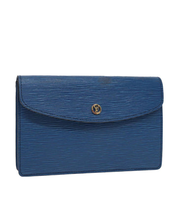 Epi Leather Montaigne Clutch Bag
