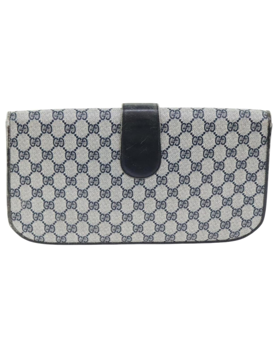 GG Supreme PVC Leather Clutch Bag