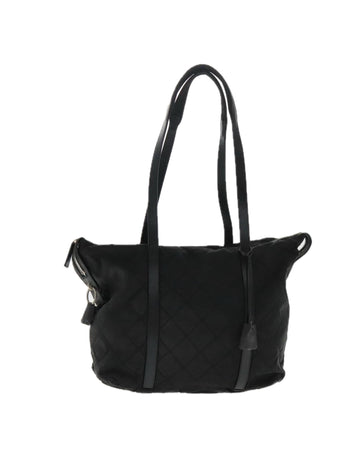 Quilted Nylon Tote Bag