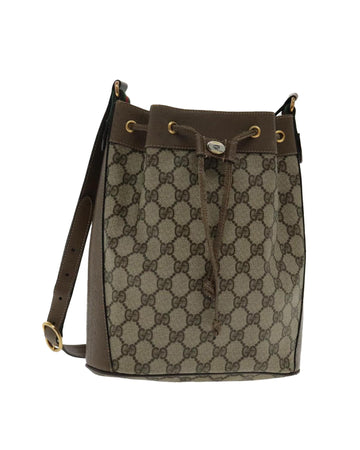 GG Supreme Web Sherry Line Shoulder Bag with PVC Trim