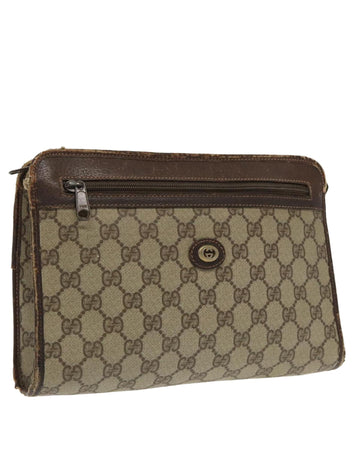 GG Supreme PVC Clutch Bag