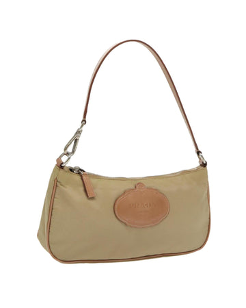 Nylon Accessory Pouch with Silver Details
