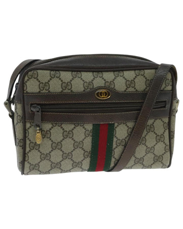 GG Supreme Shoulder Bag with Green Red Web Stripe