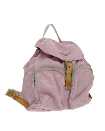 Nylon Backpack with Silver Accents and Guarantee Card