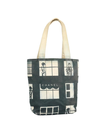 Canvas Tote Bag with CC Logo