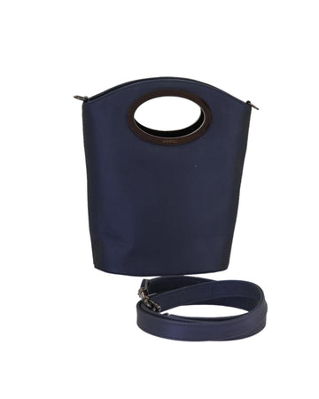 Nylon 2-Way Hand Bag with Shoulder Strap