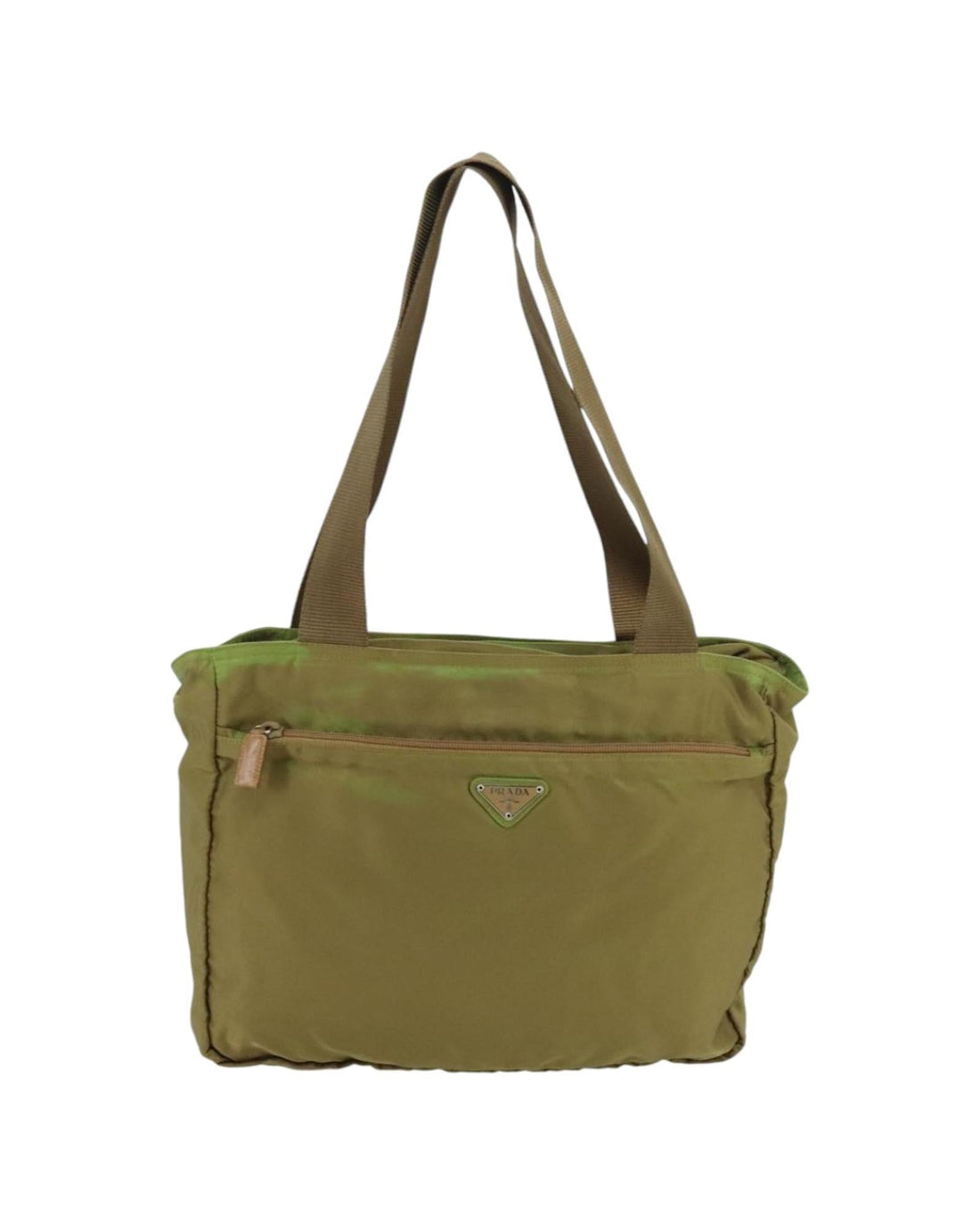 Nylon Tote Bag with Handle Drop and Metal Fittings