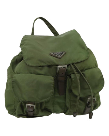 Nylon Backpack with Silver Accents and Guarantee Card