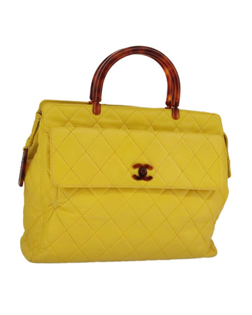 Quilted Lambskin Leather Handbag