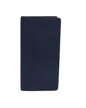 Taiga Leather Long Wallet with Storage Smell