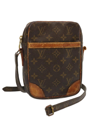 Monogram Canvas Shoulder Bag with Adjustable Strap
