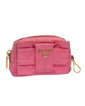 Nylon Pouch with Metal Accents