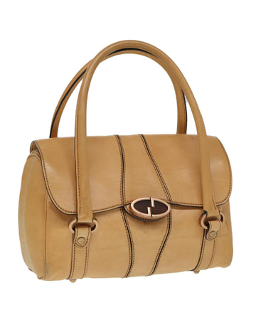 Leather Hand Bag with  Design