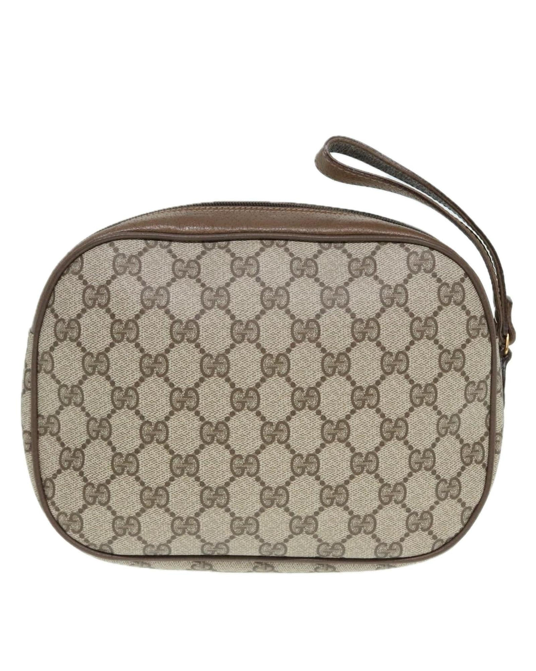 GG Supreme Web Sherry Line Clutch Bag PVC