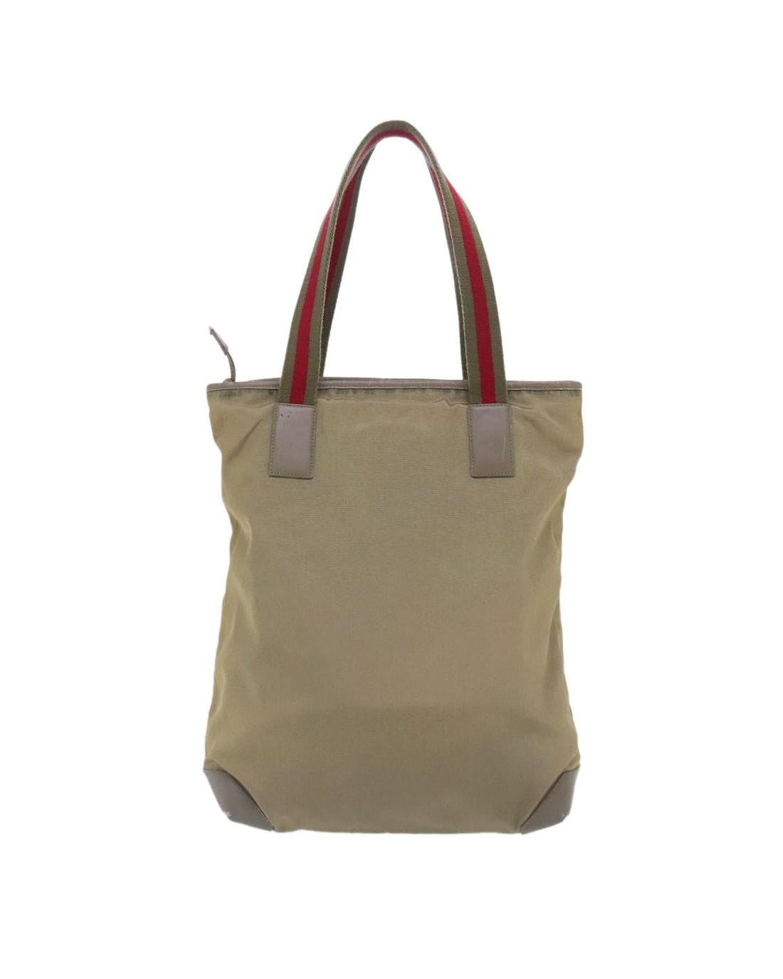 Sherry Line Tote Bag Canvas with Red Stripe