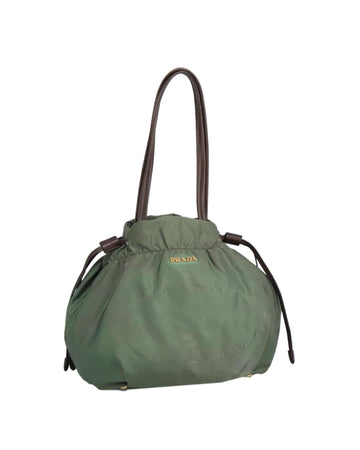 Nylon Tote Bag with Handle Drop