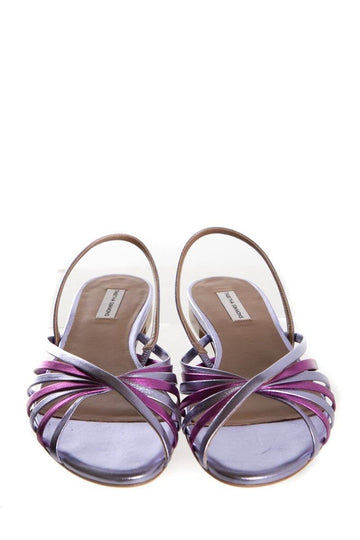 Tabitha Simmons  Lavender Sandals SZ 38