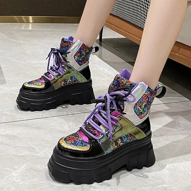 Techno Walk Chunky Boots