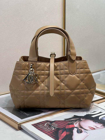 Makersluxe - Toujours Bag Apricot Macrocannage Calfskin