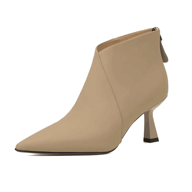 Makersluxe Shoes Atilia Women's Leather Booties