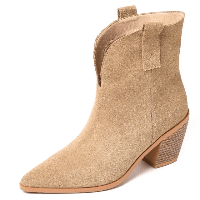 Makersluxe Shoes Claret Women's Pointed Toe Boots