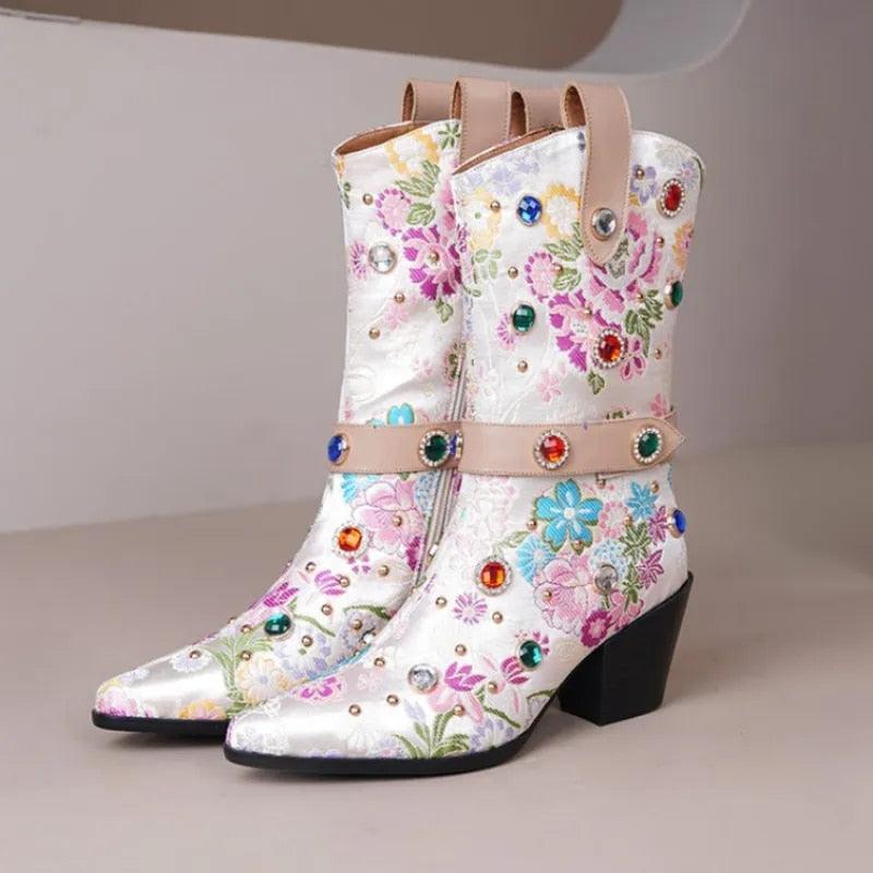 Makersluxe Shoes Clariza Women's Western Boots