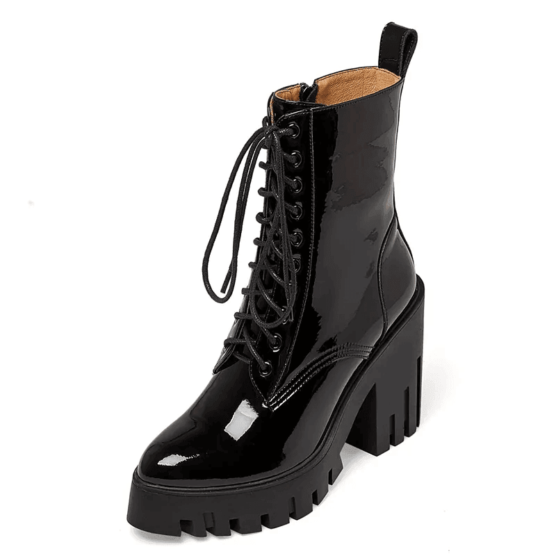 Makersluxe Shoes Elsy Women's Black Boots