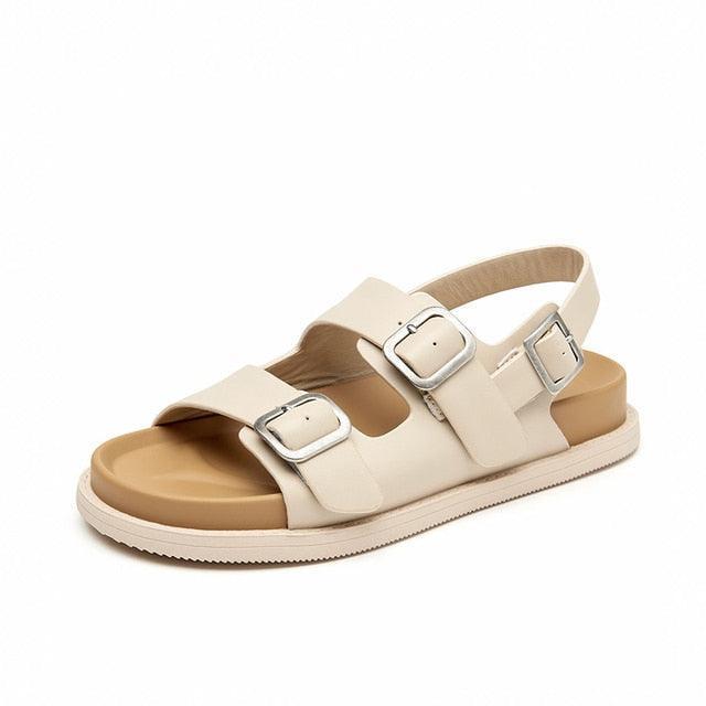 Makersluxe Shoes Erminia Women's Flat Sandal
