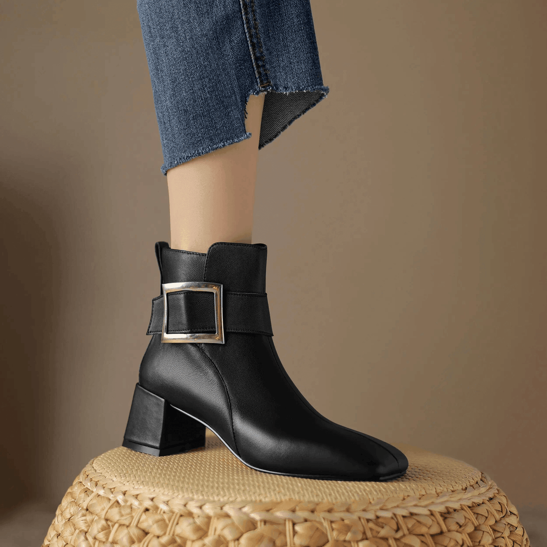 Makersluxe Shoes Luigui Women's Ankle Boots