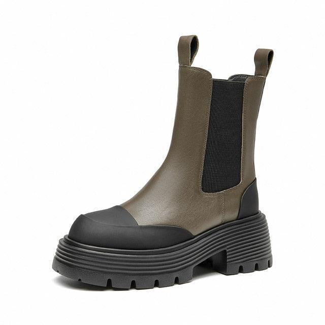 Makersluxe Shoes Zula Women's Elastic Band Boots
