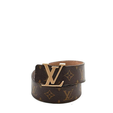Makersluxe - Monogram Canvas Belt Brown