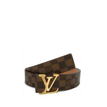 Makersluxe - Monogram Belt Brown