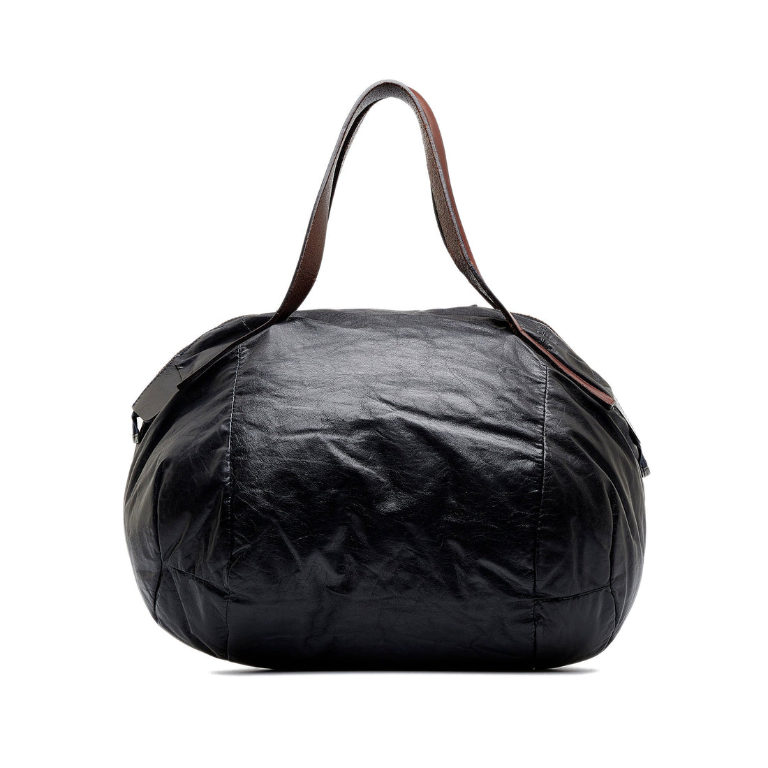 Black Celine Leather Tote Bag