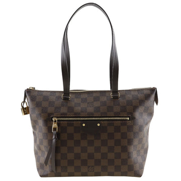 LOUIS VUITTON Tote Bag N41012 Damier canvas Brown Jena PM Women Used