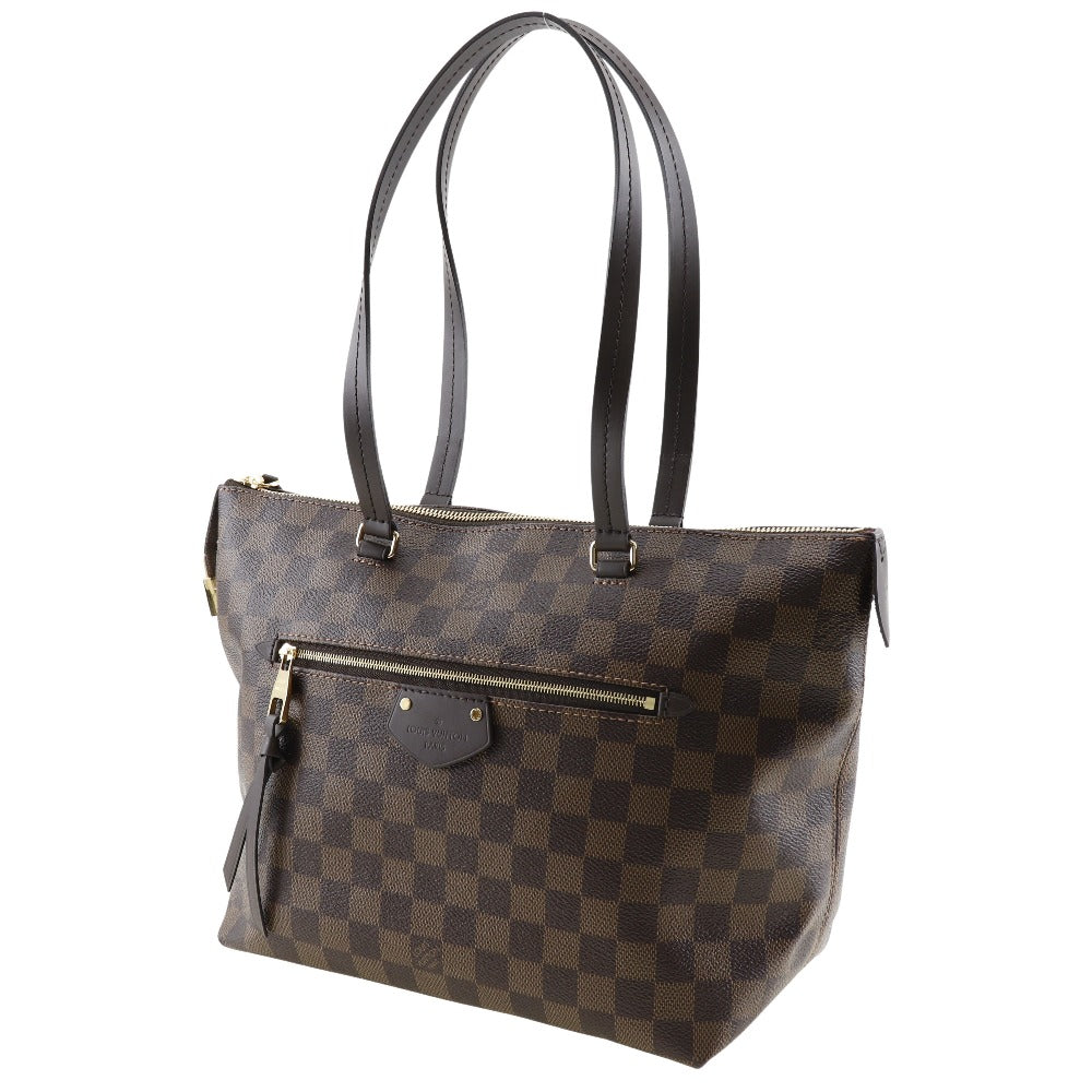 LOUIS VUITTON Tote Bag N41012 Damier canvas Brown Jena PM Women Used