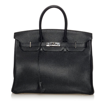 Hermès Birkin 35 Brown Epsom Palladium