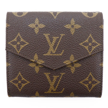 LOUIS VUITTON Bifold Wallet M61660 Monogram canvas Brown Portonebier unisex(Unisex) Used