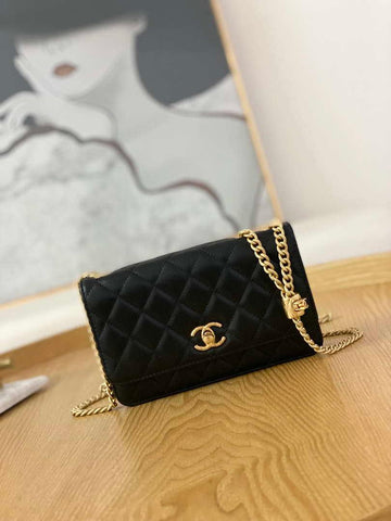 Makersluxe - Woc Chain Wallet Bag Black