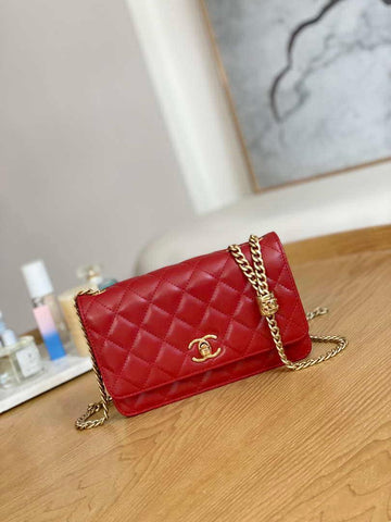Makersluxe - Woc Chain Wallet Bag Red