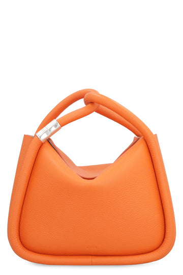 WONTON 25 PEBBLE LEATHER BAG