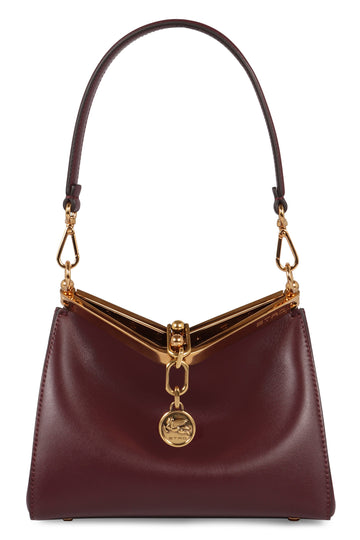 GARNET SAIL BAG WITH GOLDEN CLOSURE