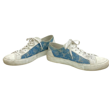 LOUIS VUITTON sneakers denim blue Tattoo line mens Used