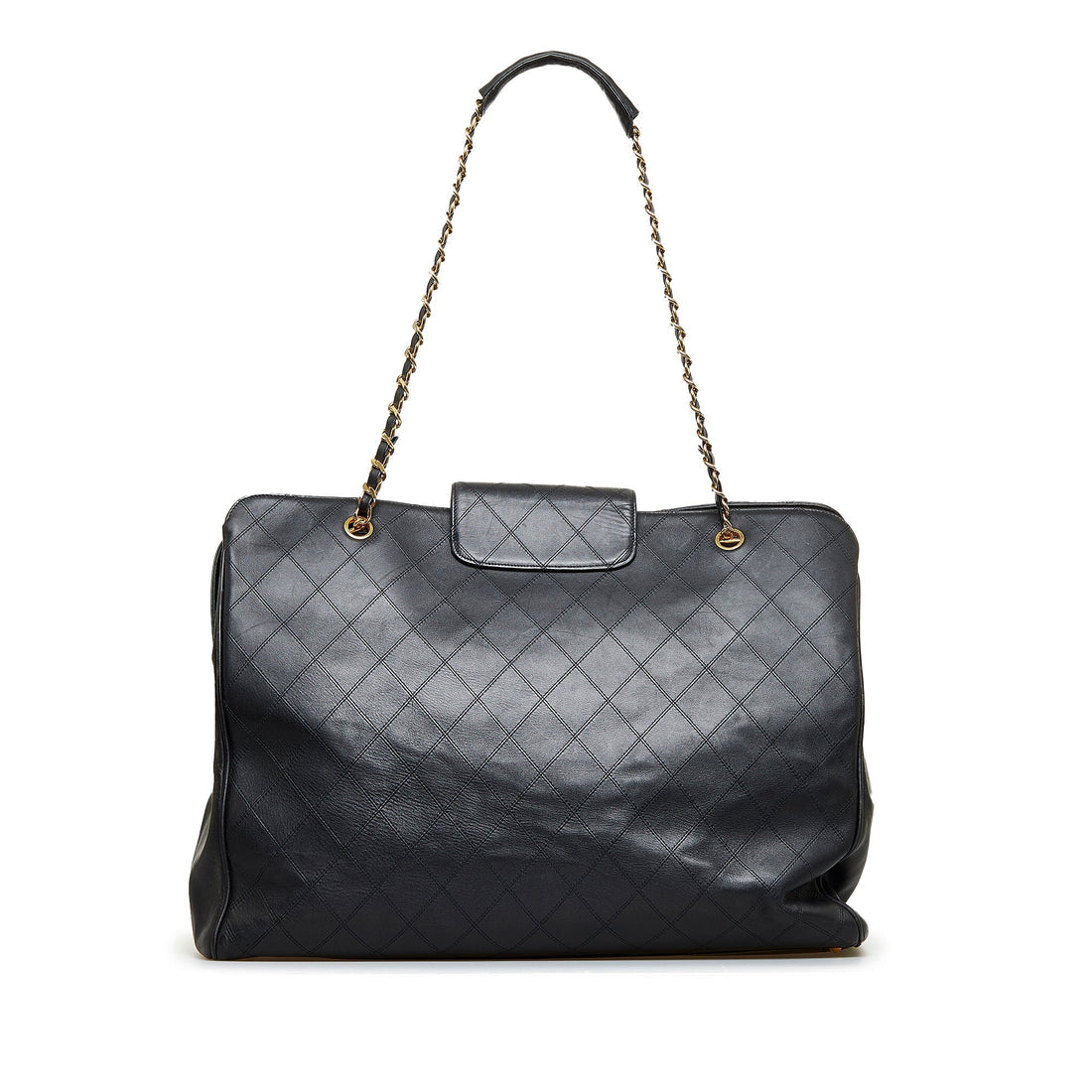 Chanel Supermodel Weekender XL Black Lambskin Gold