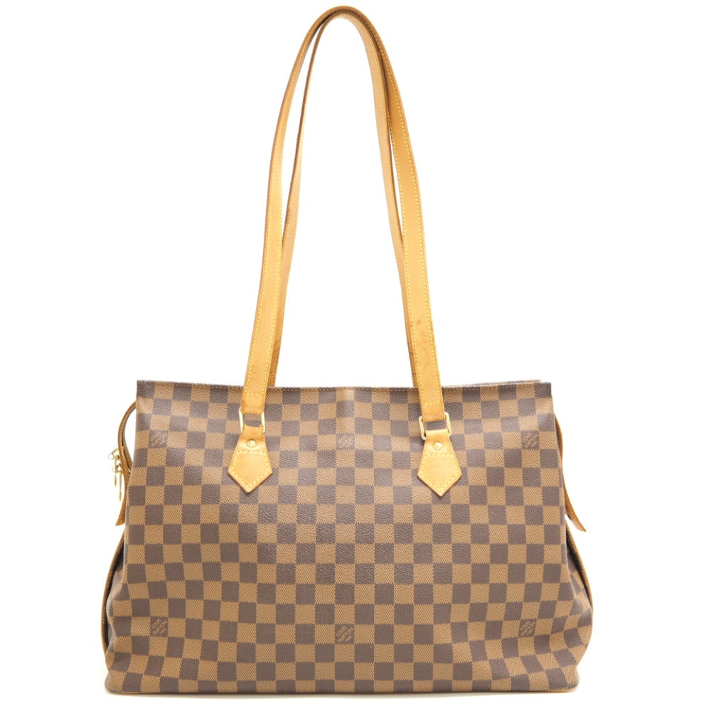 LOUIS VUITTON Shoulder Bag N99037 Damier canvas Brown Columbine Damier Women Used