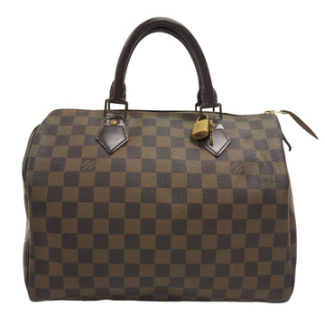 LOUIS VUITTON Boston Duffel bag N41364 leather Brown Damier Speedy 30 Women(Unisex) Used