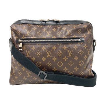 LOUIS VUITTON Shoulder Bag M40387 leather Brown Monogram macacer Torres unisex(Unisex) Used