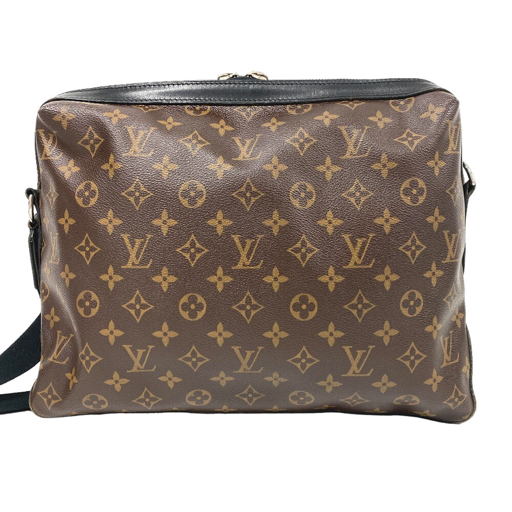 LOUIS VUITTON Shoulder Bag M40387 leather Brown Monogram macacer Torres unisex(Unisex) Used